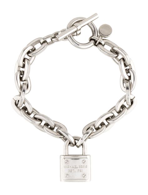 michael kors padlock charm bracelet